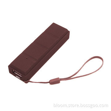 2,600mAh Chocolate Portable Charger for iPhone 6/5/4/4S/iPad, Full Capacity, Assorted ColorNew